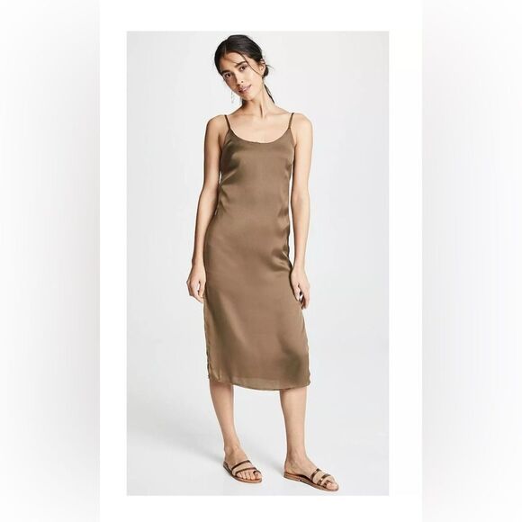 LeRumi Kinsey Slip Dress Green Size S - Picture 7 of 11